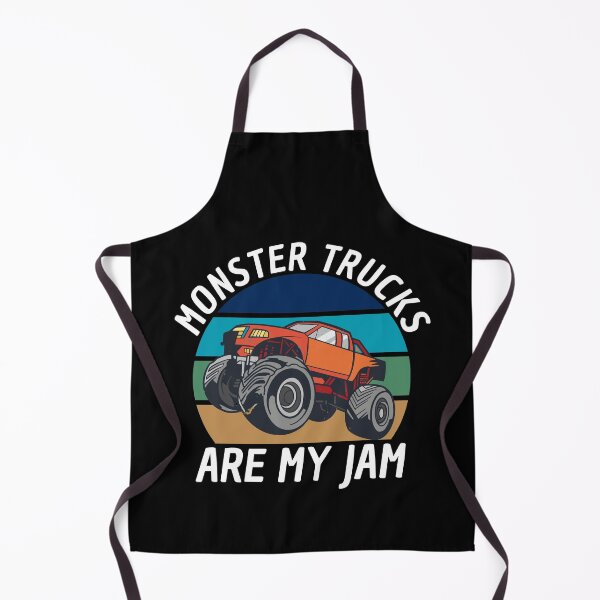 Item preview, Monster Trucks Are My Jam Big Wheels designed and sold by Club7Studios.