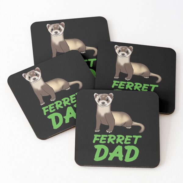 Item preview, Ferret Dad for Ferret Lovers, Green  designed and sold by Mochi-Merch.