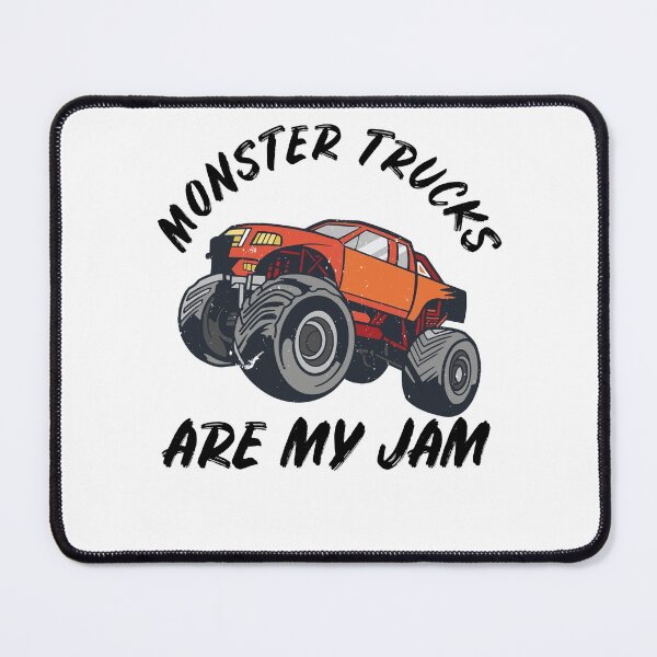 Item preview, Monster Trucks Are My Jam Big Wheels designed and sold by Club7Studios.