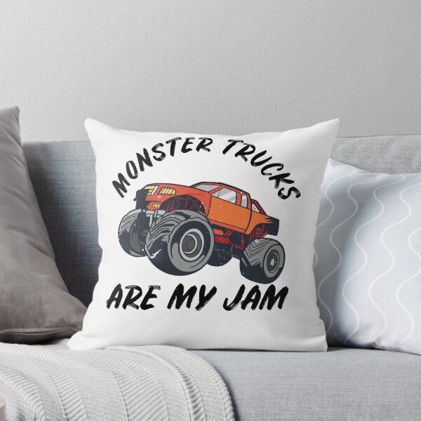 Item preview, Monster Trucks Are My Jam Big Wheels designed and sold by Club7Studios.