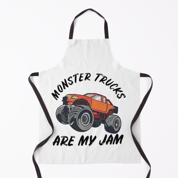 Item preview, Monster Trucks Are My Jam Big Wheels designed and sold by Club7Studios.