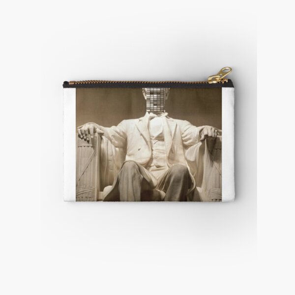 Item preview, Abraham Lincoln Monument Pixel Face designed and sold by BullishGraphics.