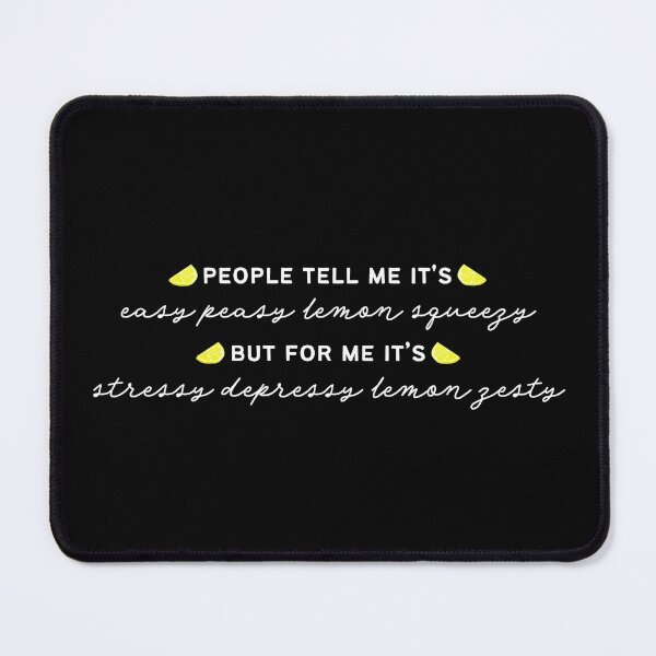 Item preview, Easy Peasy Lemon Squeezy designed and sold by heroics.