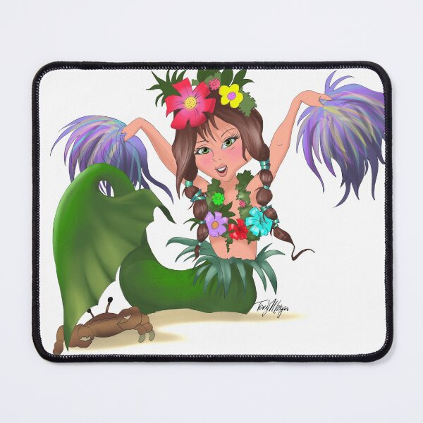 Item preview, mermaid cheerleader designed and sold by Tony Morgan.