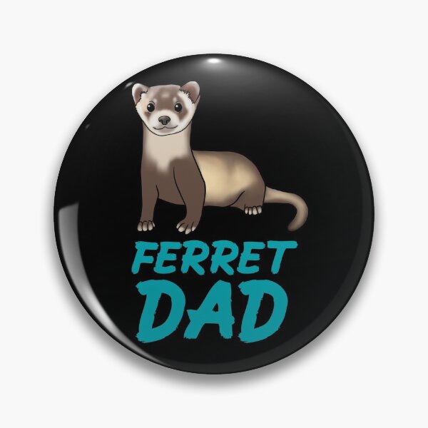 Item preview, Ferret Dad for Ferret Lovers, Blue designed and sold by Mochi-Merch.