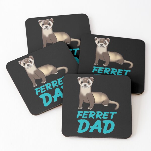 Item preview, Ferret Dad for Ferret Lovers, Blue designed and sold by Mochi-Merch.