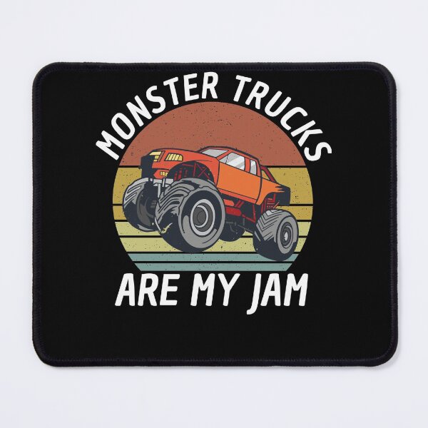 Item preview, Monster Trucks Are My Jam Big Wheels designed and sold by Club7Studios.