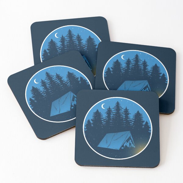 Item preview, Summer Night Camp designed and sold by Vector Scout Lab.