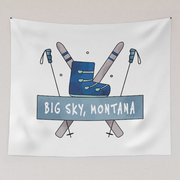 Item preview, Big Sky, Montana  designed and sold by artdesignforyou.