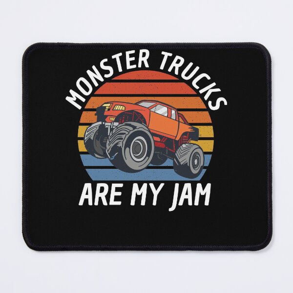 Item preview, Monster Trucks Are My Jam Big Wheels designed and sold by Club7Studios.