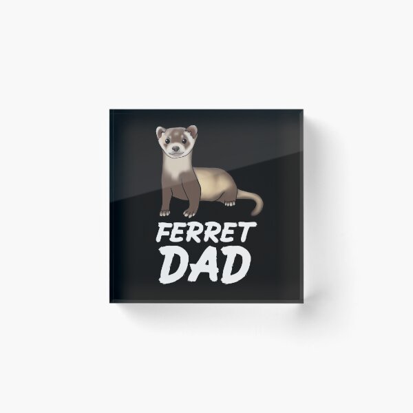 Item preview, Ferret Dad for Ferret Lovers, White designed and sold by Mochi-Merch.