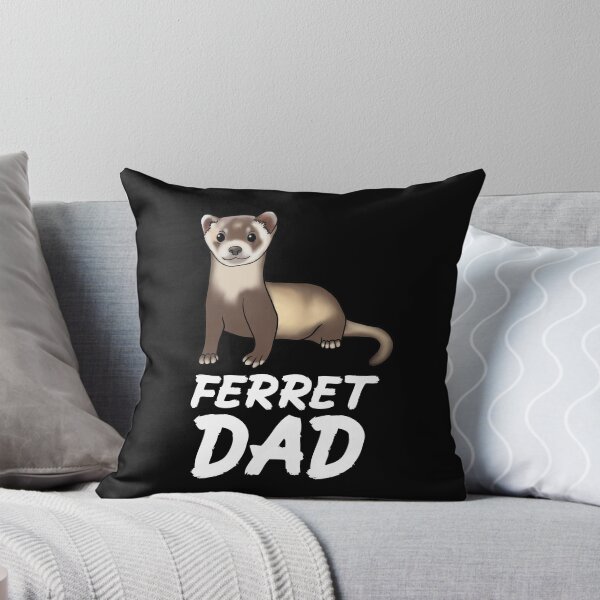 Item preview, Ferret Dad for Ferret Lovers, White designed and sold by Mochi-Merch.