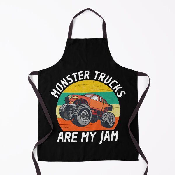 Item preview, Monster Trucks Are My Jam Big Wheels designed and sold by Club7Studios.