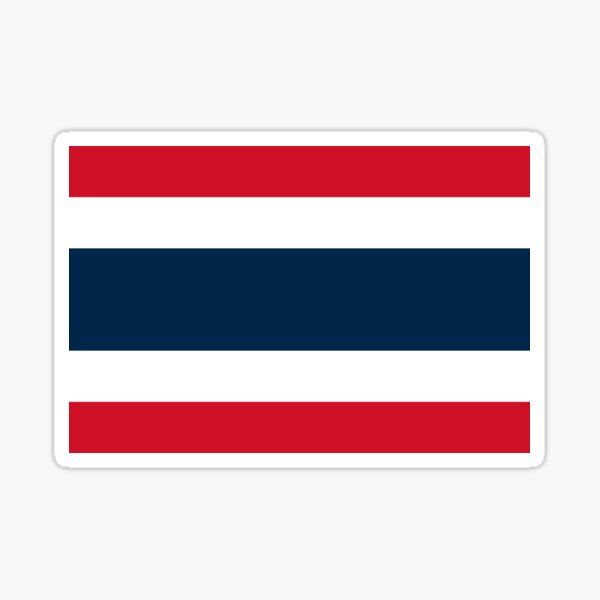 Item preview, Flag of Thailand - Thai Flag - ธงไตรรงค์ ธงชาติไทย designed and sold by RBEnt.