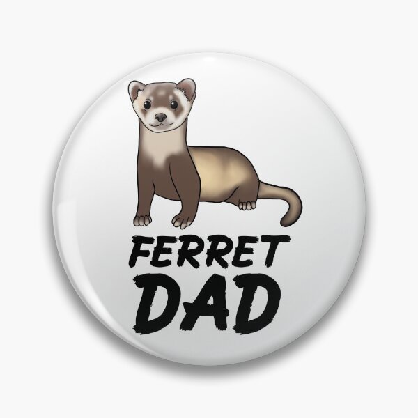 Item preview, Ferret Dad for Ferret Lovers, Black designed and sold by Mochi-Merch.
