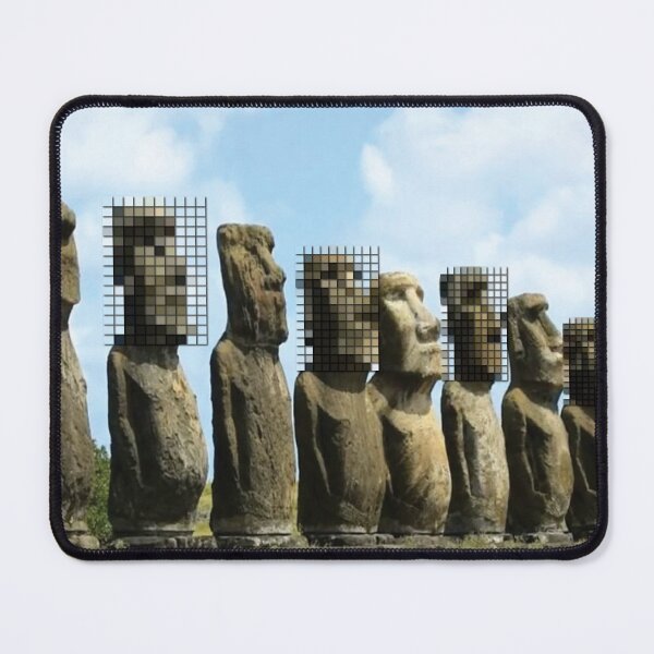 Item preview, Easter Island Pixels designed and sold by BullishGraphics.