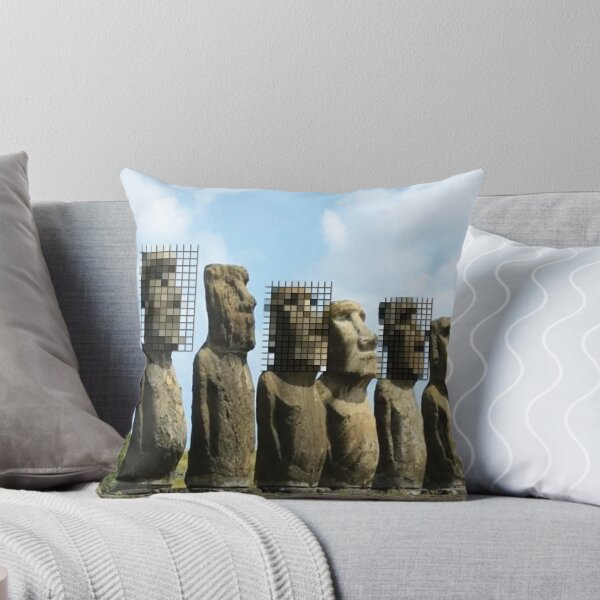 Item preview, Easter Island Pixels designed and sold by BullishGraphics.