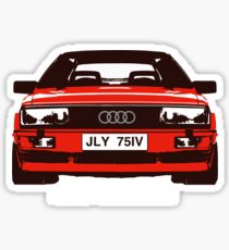 Fire Up the Quattro! Sticker