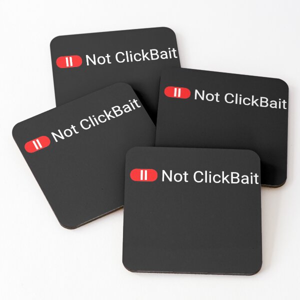 Item preview, Not ClickBait designed and sold by svanaerschot.