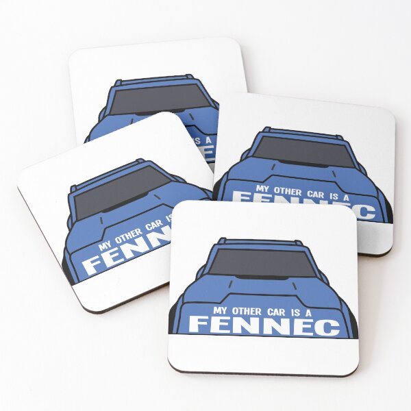 Item preview, Copy of My Other Car Is A Fennec (Blue version) designed and sold by GrumpusDesigns.