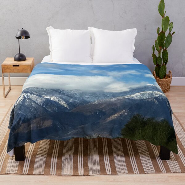 Item preview, Snowy Mountains With Elegant Clouds In Blue Sky designed and sold by DEC02.