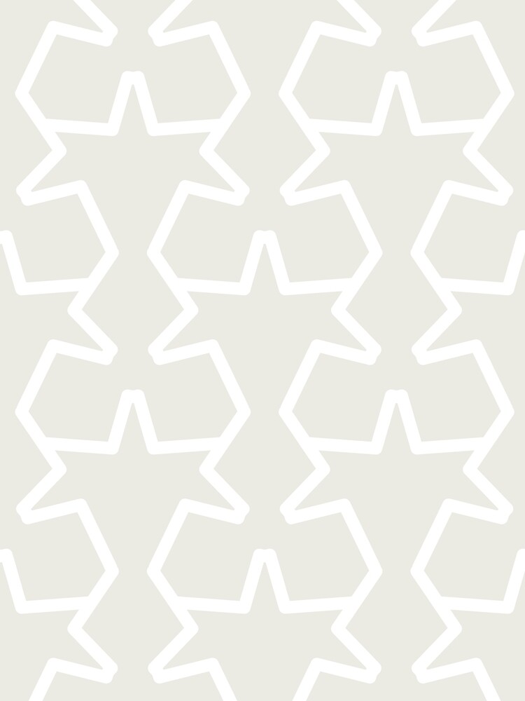 Thumbnail 3 von 3, Tuch, Chiffon and White Tessellation Line Pattern 15 Pairs DE 2022 Trending Color Almond Milk DEHW01 designt und verkauft von ColorOfTheYears.