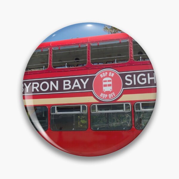 Item preview, Byron Bay Red Sightseeing bus Australia designed and sold by Martin Berry Photography.