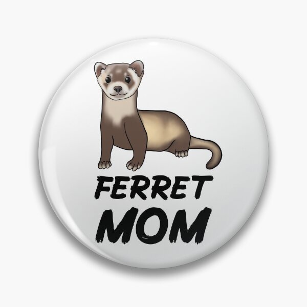 Item preview, Ferret Mom for Ferret Lovers, Black designed and sold by Mochi-Merch.