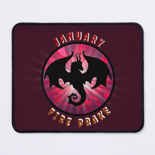 Item preview, January Fire Drake (red) designed and sold by schmerkers.