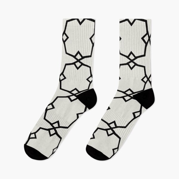Aperçu de l'œuvre Black and Chiffon Tessellation Line Pattern 30 Pairs DE 2022 Trending Color Almond Milk DEHW01 créée et vendue par ColorOfTheYears.