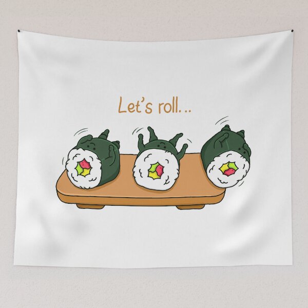Item preview, Rolling Sushi Roll designed and sold by Kimprut.