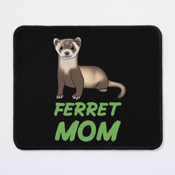 Item preview, Ferret Mom for Ferret Lovers, Green  designed and sold by Mochi-Merch.