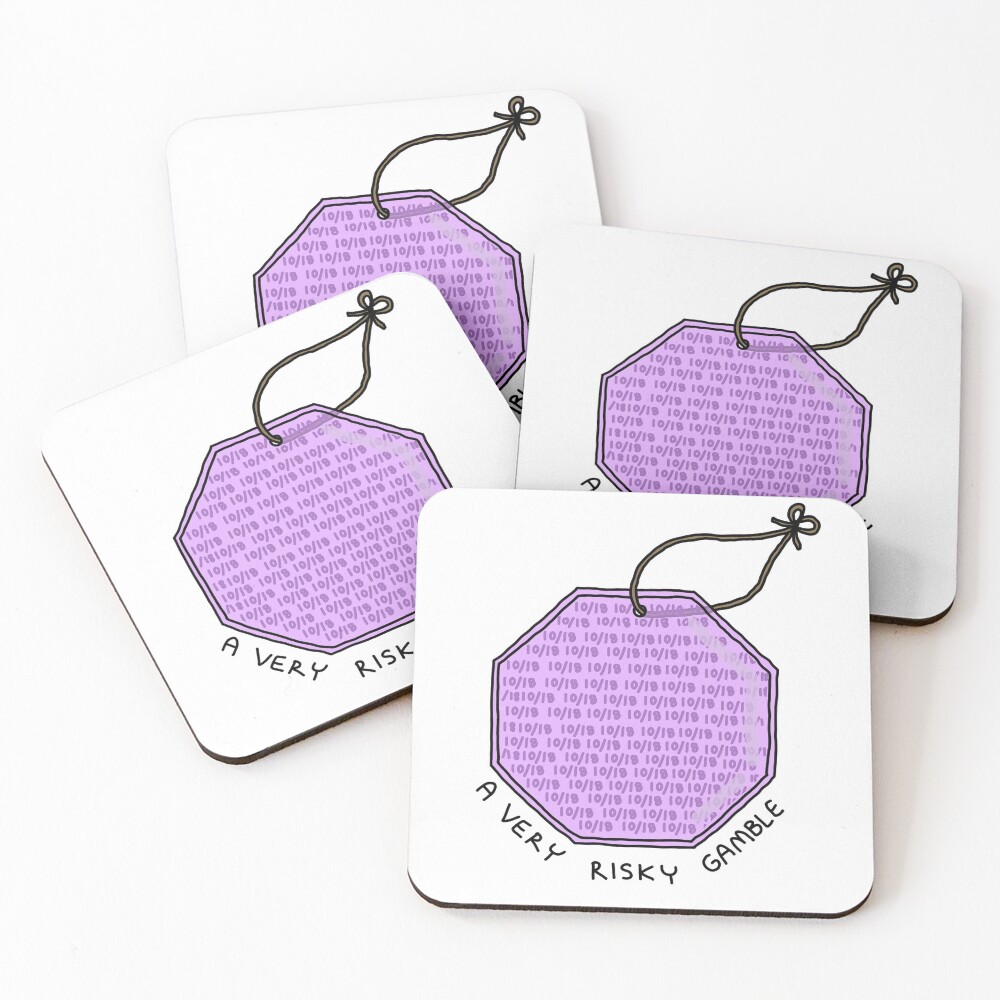 Item preview, Coasters (Set of 4) designed and sold by LittleLinesForU.