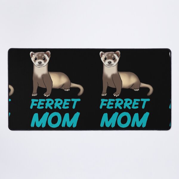 Item preview, Ferret Mom for Ferret Lovers, Blue designed and sold by Mochi-Merch.