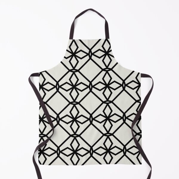 Artikelvorschau, Black and Chiffon Tessellation Line Pattern 34 Pairs DE 2022 Trending Color Almond Milk DEHW01 entworfen und verkauft von ColorOfTheYears.