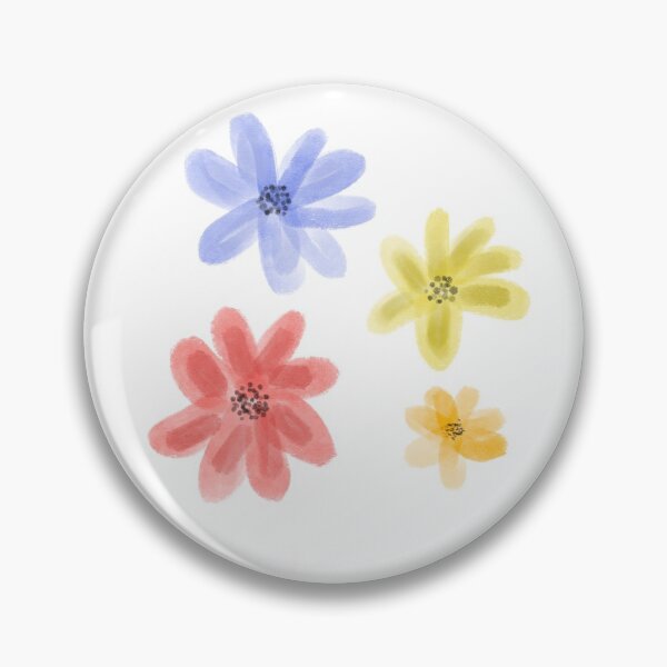 Aperçu de l'œuvre Fleurs à l'aquarelle créée et vendue par Irispetals.