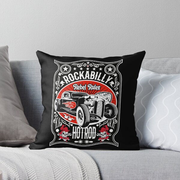 Item preview, Hot Rod Rockabilly Music Vintage Rock N Roll Classic Car Rocker designed and sold by MemphisCenter.