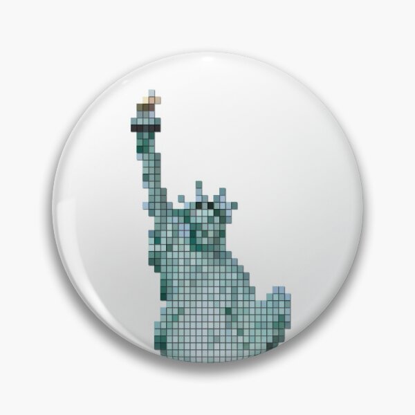 Item preview, Statue of Liberty Pixels designed and sold by BullishGraphics.