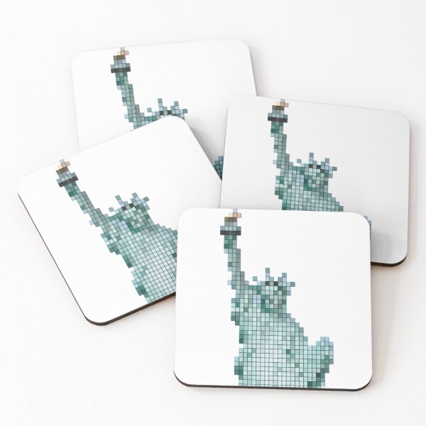 Item preview, Statue of Liberty Pixels designed and sold by BullishGraphics.