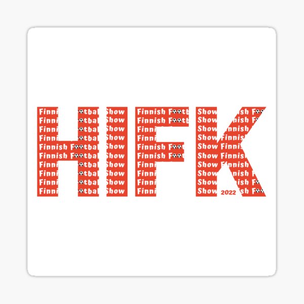 HIFK - Finnish Football Show 2022 Sticker