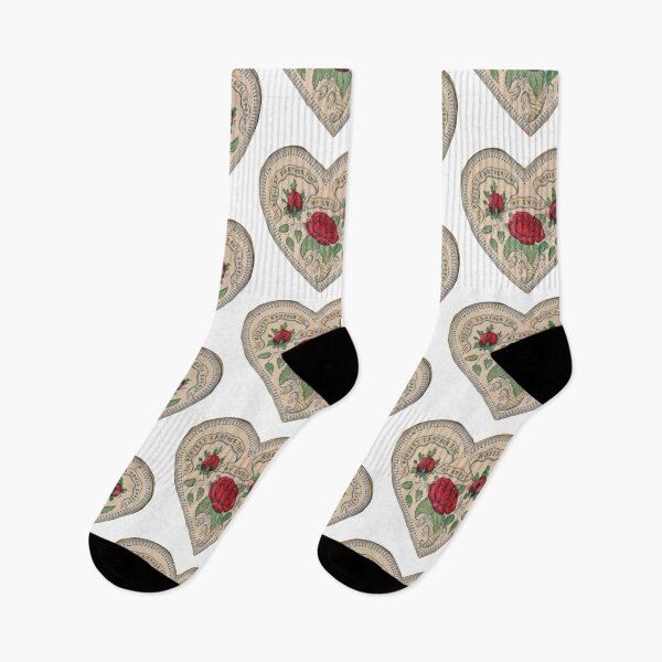 Item preview, Vintage Heart with Roses  designed and sold by Pinkmagenta.