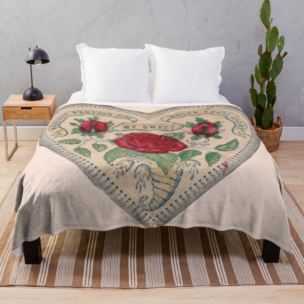 Item preview, Vintage Heart with Roses designed and sold by Pinkmagenta.