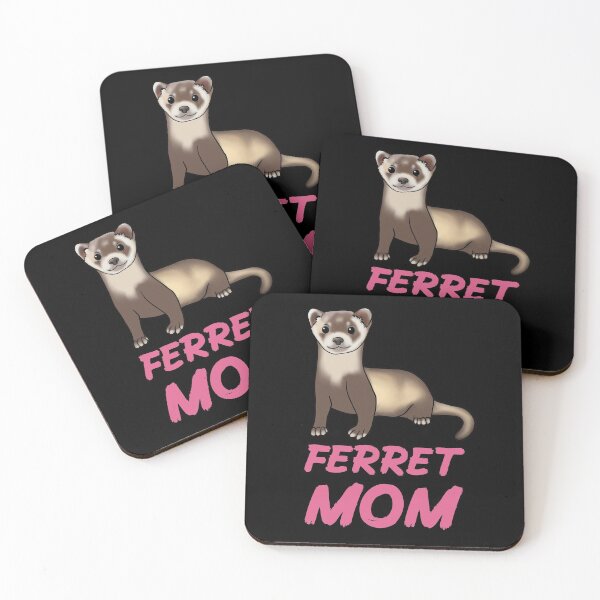 Item preview, Ferret Mom for Ferret Lovers, Pink designed and sold by Mochi-Merch.