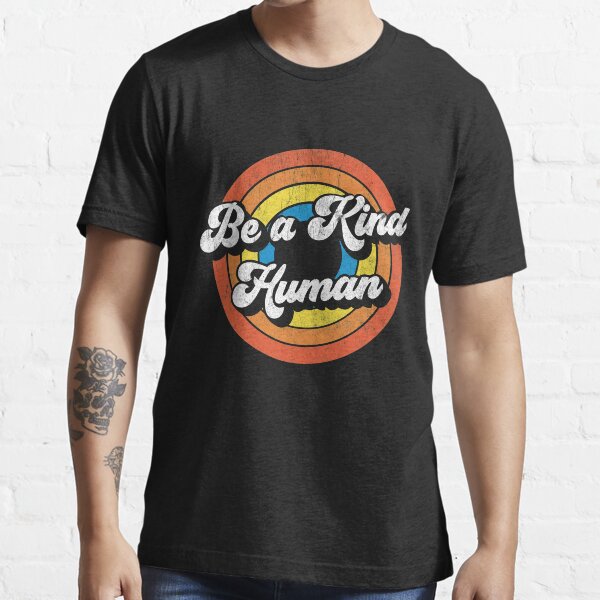 Item preview, Distressed Be a Nice Human designed and sold by Statement-Teez.