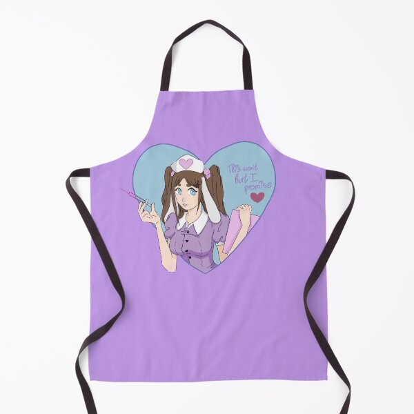 Item preview, ouch purple nurse bunny girl - menhera girl designed and sold by -justb-.