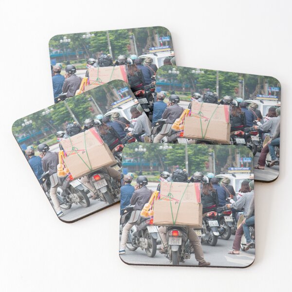 Item preview, Scooters in Hanoi with Box Load designed and sold by Martin Berry Photography.