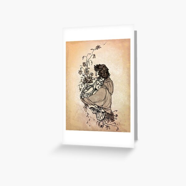 Hades and Persephone Greeting Card