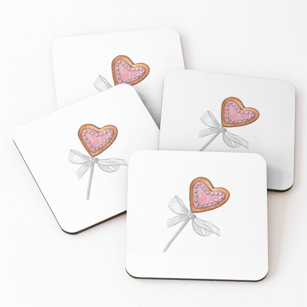Item preview, Heart Ribbon Lollipop, Red, Sweet Cookies, Sexy Valentine Day Design, Love Lolly designed and sold by DearSunny.