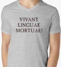 Long Live Dead Languages - Latin Men's V-Neck T-Shirt