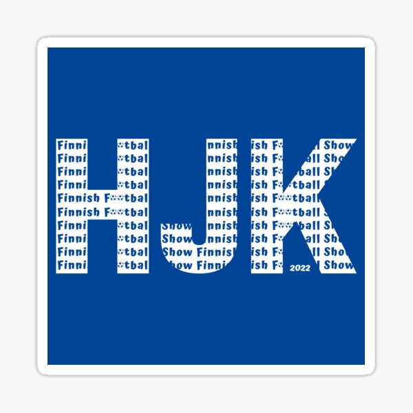 HJK - Finnish Football Show 2022 Sticker
